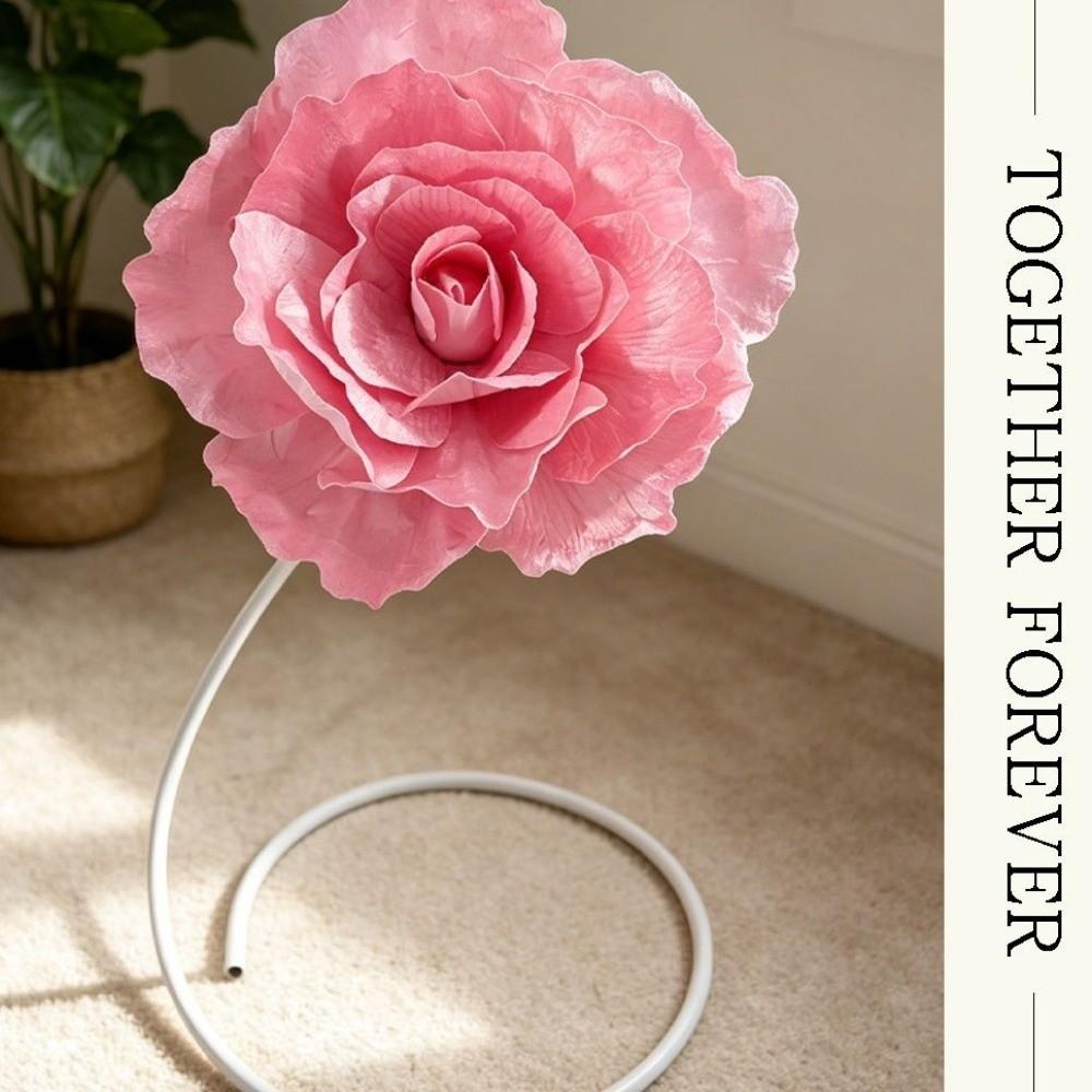 30cm Artificial Flower Rongbu Peony Beauty Chen Simulated Flower Big Flower European Style Props Decor Flower Wall Decoration