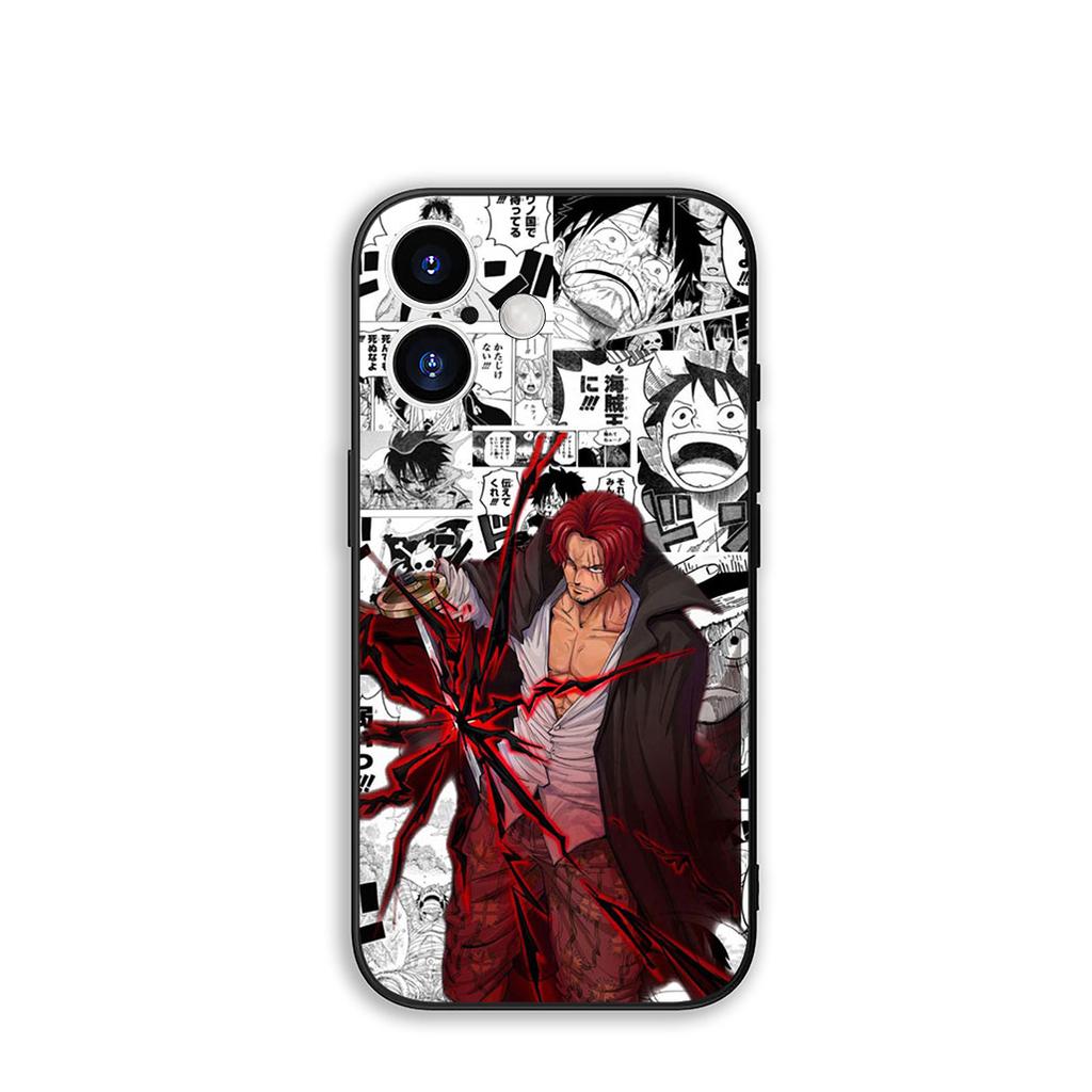 Phone Cover Anime Shanks Luffy One Piece Casing for Apple iPhone 17 16 11 Pro XS Max XR 6 7 8 Plus + 16E SE 2020 Air 5 8+ Case