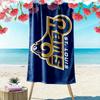 LA Rams Print Beach Towel, Large Soft Quick Dry Towel for Beach Camping Swimming