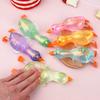 Maltosio Aurora Colorata Anatra Giocattolo Spremibile Morbido Animale Carino Sollievo dallo Stress Decompressione Giocattolo Elastico per Adulti e Bambini Regalo