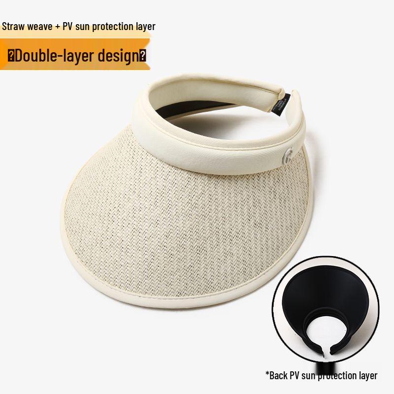 Damen 2026 Sommer Breiter Rand Faltbarer UV-Schutz Sonnenhut