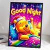 DIY Diamond Painting Winnie The Pooh Sleeping Cross Stitch Kit Mosaic Art Diamond Painting Full Circle Diamond Home Decoration