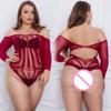 Women Sexy Lingerie Teddies Shiny Glossy Swimwear Cupless Open Crotch Teddy Thong Leotard Open Breast Bodysuit Erotic Underwear