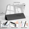 Clear Crystal Tablet Case With Pen Slot For iPad Mini 6 7 (A17 Pro) 8.3'' A2568 PU Leather Flip Magnetic Stand Cases