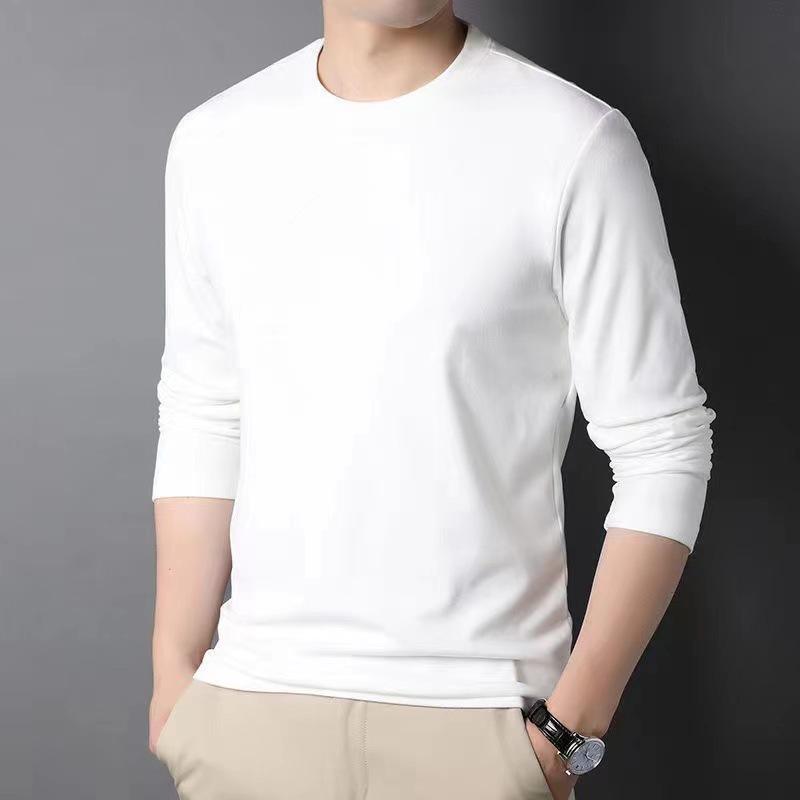 Korean Style Slim Fit Round Neck Men's Short-Sleeve T-shirt - Trendy 2025 Summer Base Layer