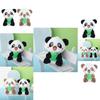 Adorable Panda Plush Keychain Soft Cuddly Bear Bag Charm For Kids And Adults
