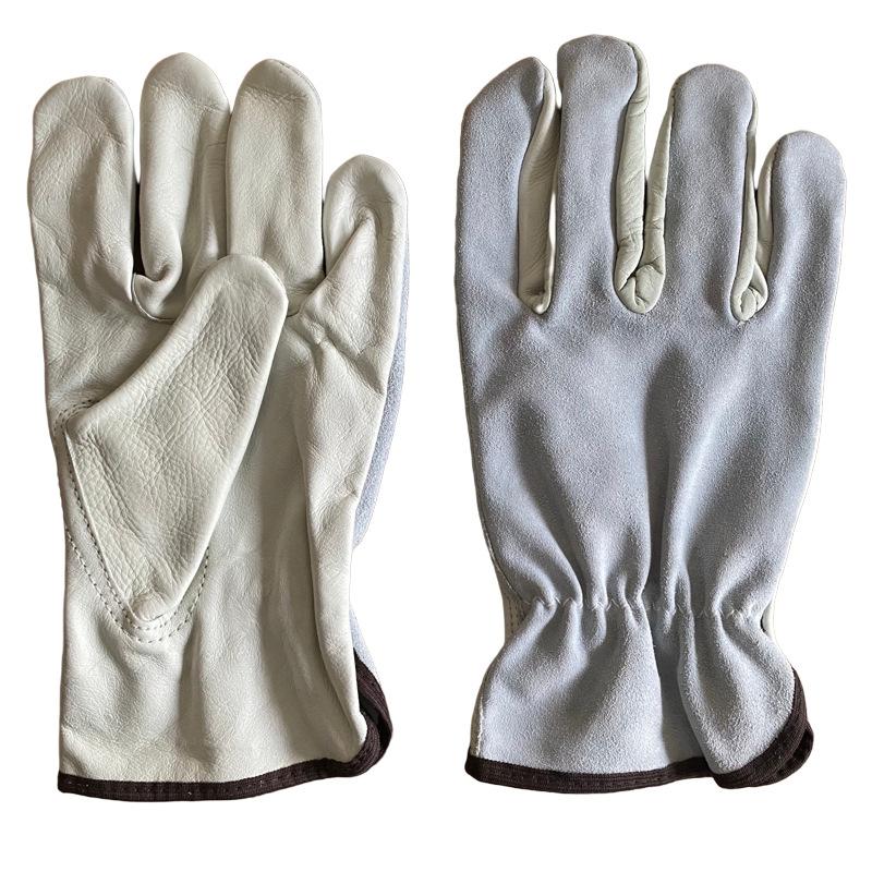Labor Protection Gloves, Cow Head Skin, Cow Two-layer Skin, Driver Gloves, Driving Work
