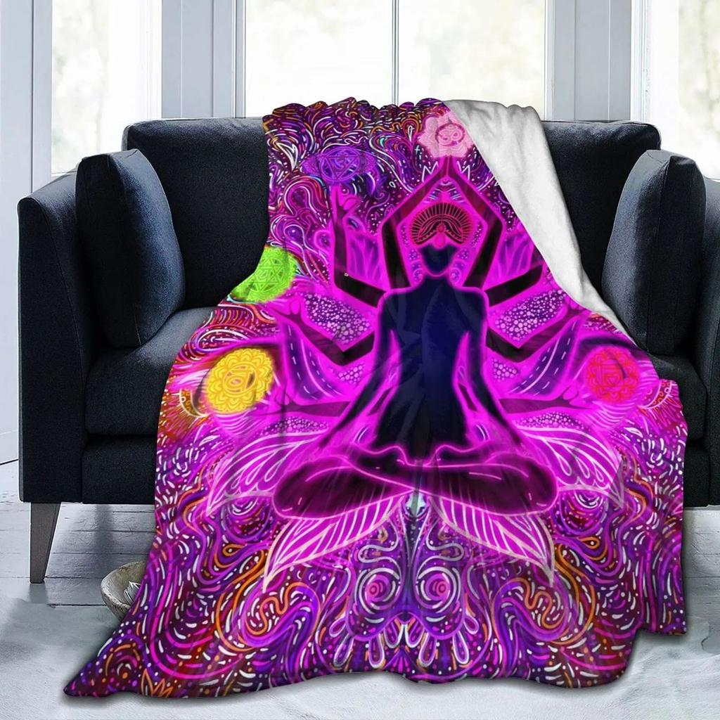 Magic Meditation Blanket Warm Flannel Blanket Soft Lightweight Blanket Blanket