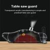 Transparent Wood Router Safety Shell Anti-Dust Dust Guard Table Saw Protective Cover  Woodworking