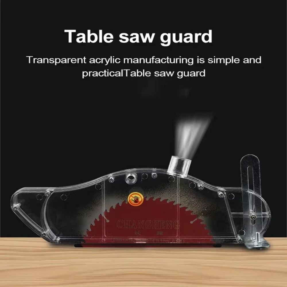 Universal Table Saw Protective Cover Anti-Dust Dust Guard Wood Router Safety Shell  Woodworking