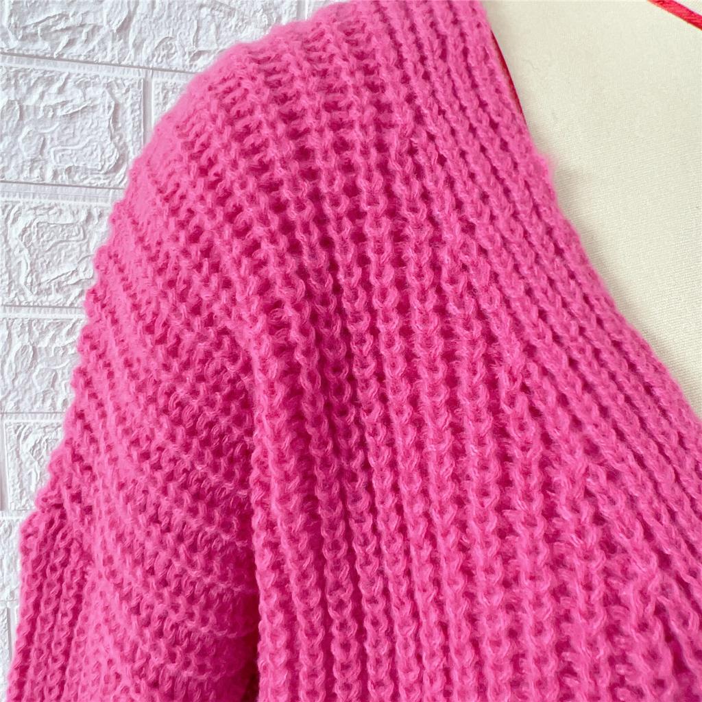 Autumn Cardigans Sweaters For Women Winter Long Sleeve Single Breasted Knitted Sweater Outerwear Coats