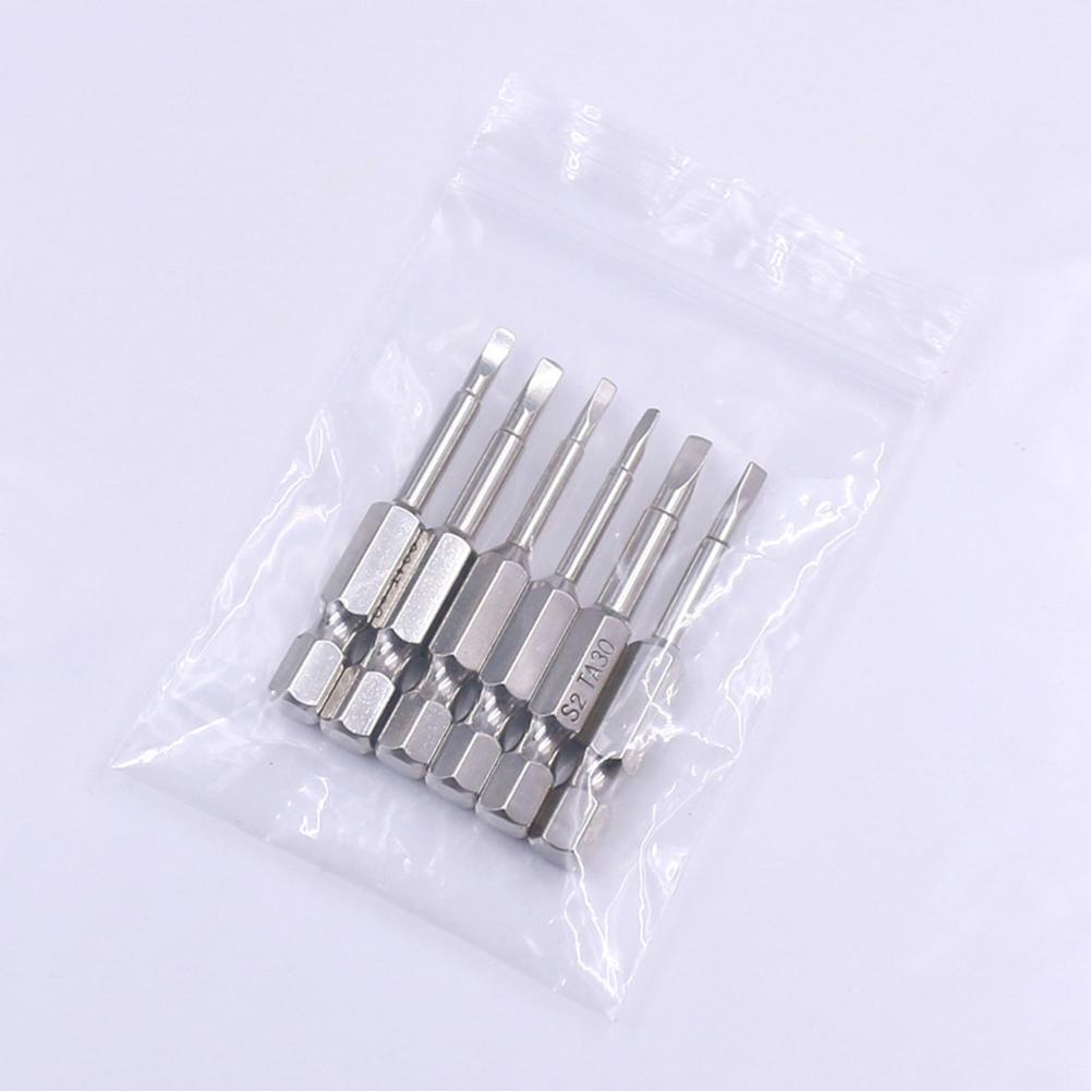 Drill Bit Magnetic Triangle Security Screwdriver Bits Steel Hex Shank