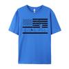 2024 Student Tees Heartbeat Flag Tshirt 100 Cotton Short Sleeve T Shirt O Neck Graphic Tee Shirt