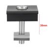 Solar Panel Mount Bracket End Clamp Middle Clamp 30mm/35mm Black PV Solar System Installation Racking Fixing Pressure Block