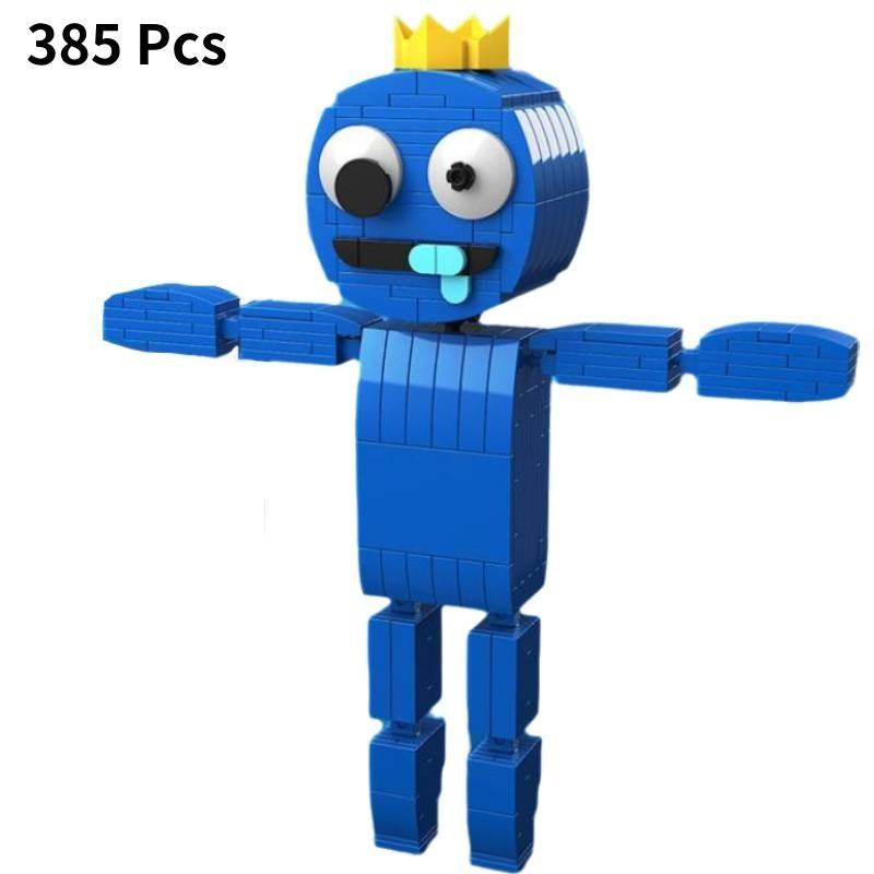 Rainbow Friends Baustein-Set für Jungen mit bunten Monsterkreaturen aus ABS-Kunststoff mit 200 bis 400 Teilen für endlosen Spaß