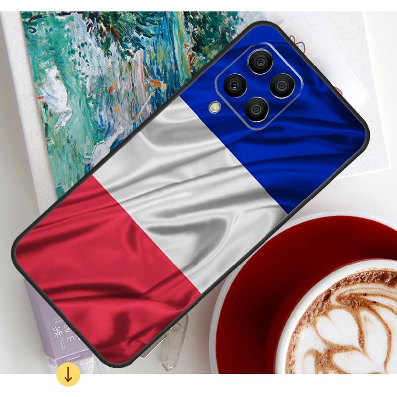 France National Flag Case For Samsung Galaxy M54 M23 M20 M32 M52 M56 M16 M36 M34 M14 M35 M55 M15 M11 M31 M13 M53