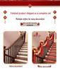 Creative Wedding Decoration Set: Stair Handrail Flowers & Bride Room Arrangement
