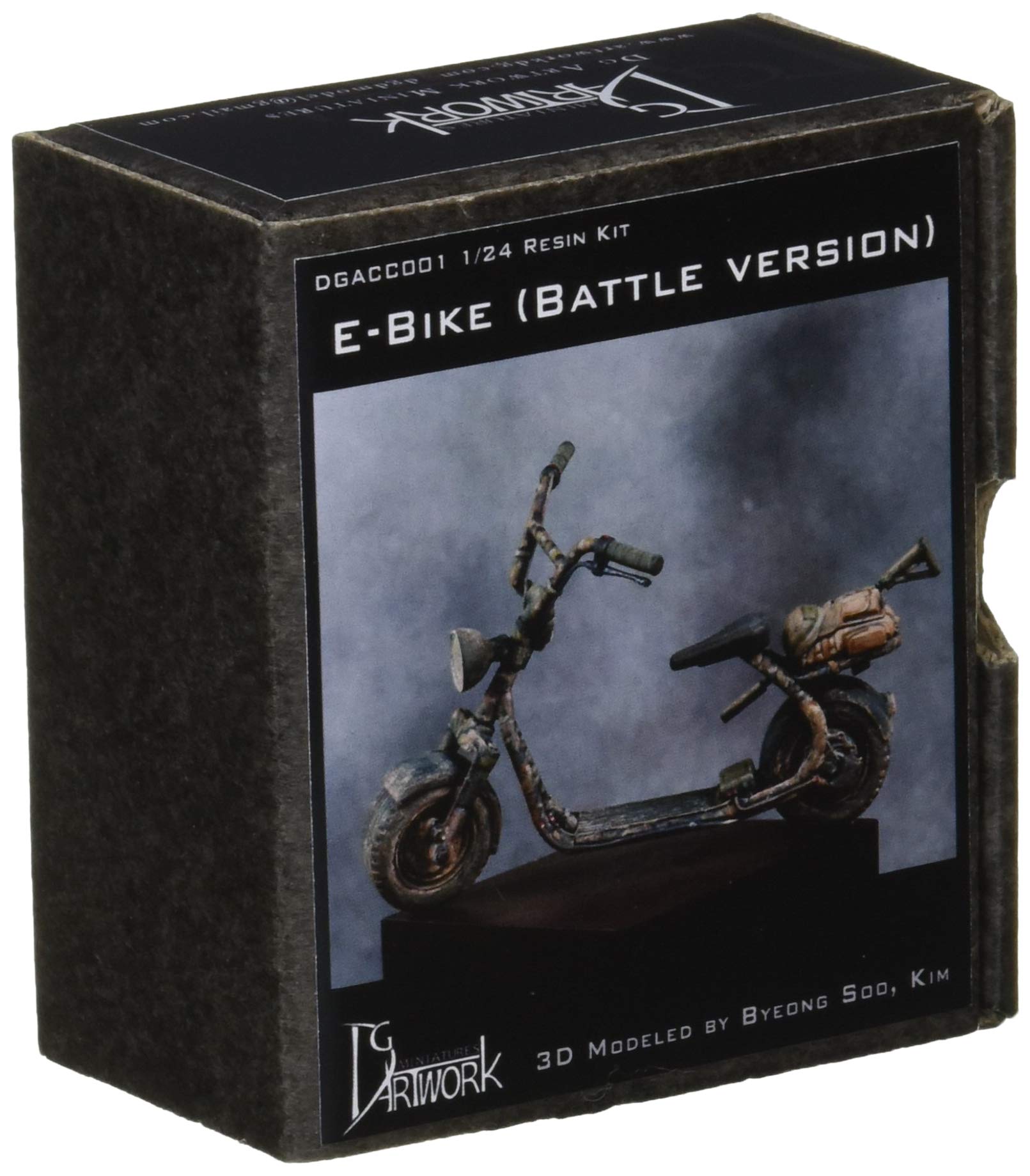 

DG Artwork Unpainted Resin Assembly Kit DGACC01 1/24 E-BIKE (Combat Specification)