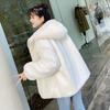 Imitation fur new light imitation rabbit fur short coat thickened imitation lamb wool plush coat female winter