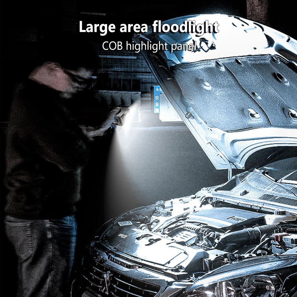 Led Work Light Multi-function Outdoor Emergency Safety Hammer Strong Light Flashlight Inspection Lamps