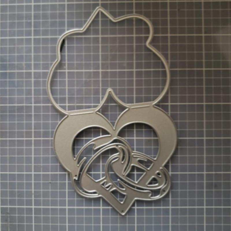 

Love Is In the Air Craft Dies Metal Cutting Dies Трафарети для скрапбукінгу своїми руками/фотоальбому Декоративне тиснення паперова картка своїми руками