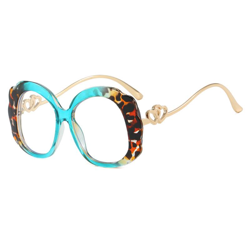 Butterfly Colorful Flat Mirror Anti-blue Light Love Ins Fashion Trend Glasses Frame Internet Celebrity Personalized Glasses Frame