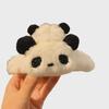 Panda Plush Hair Clip for Women - Cute Cartoon Shark Ornament for Autumn/Winter