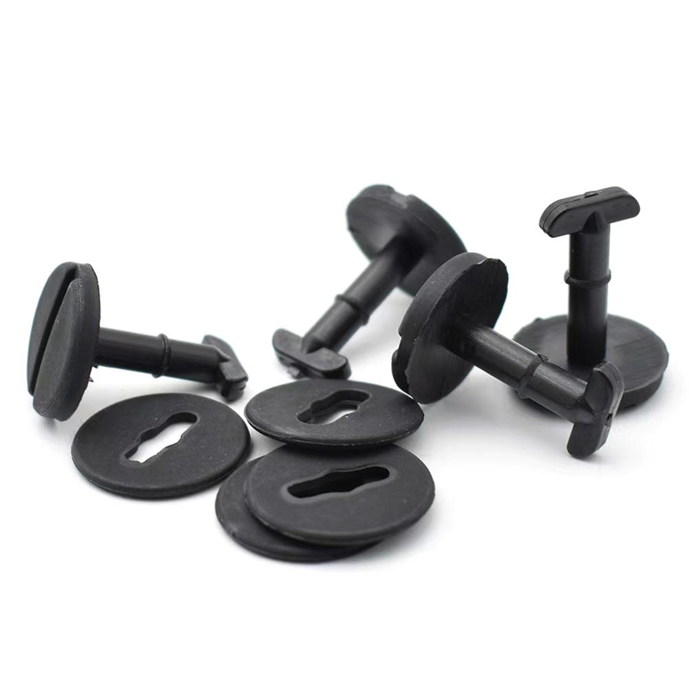 10Pcs Floor Carpet Mat Clips Twist Lock With Washers For BMW E32 E34 E36 E46 3 Series E38 E39 5 7 Series Auto Replace Fasteners