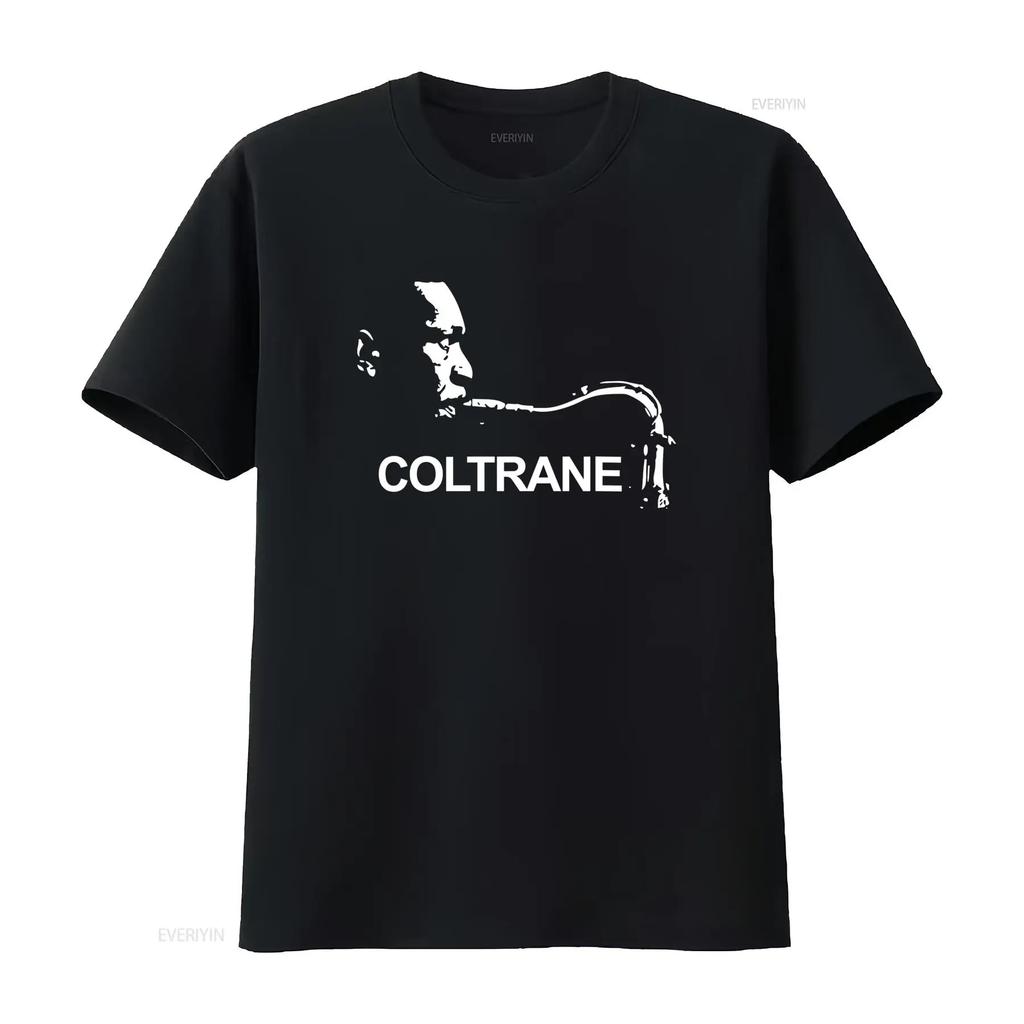 John William Coltrane Blue Train Album Anni '50 Sassofono Maglietta Cool Jazz Musicista Design vintage Lavata Traspirante Versatile