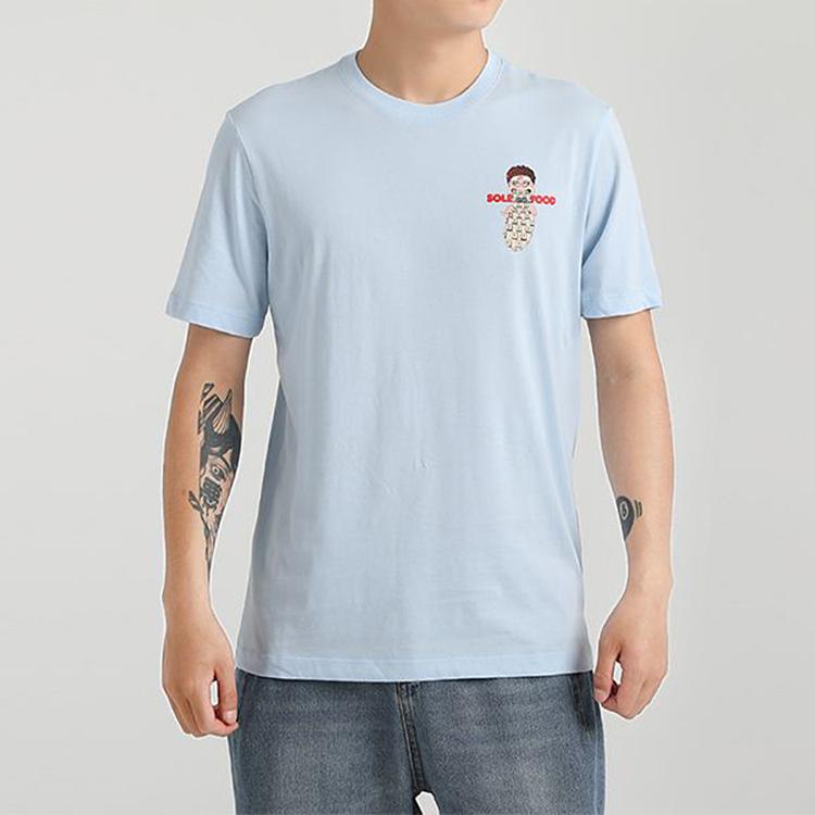 Nike Canteen Cart Print Straight Fit T-Shirt Men Tops CW0435-447