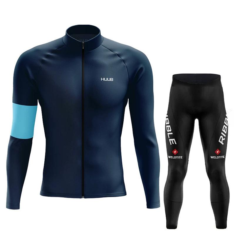 Long Sleeve Skinny Quick Drying Milk Silk Men's Road Bike Suit Mountain Bike Breathable Quick Drying 2026 Autumn Breathable Cycling Suit Suit