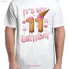 Ice Cream 11th Birthday For Adult S 4XL T Shirt Vintage Washed Slightly Soft Breathable Comfortable Designer Clothes Stylish