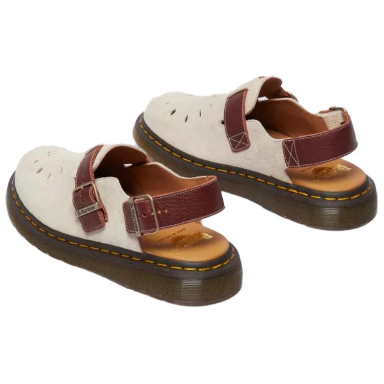 Dr. Martens Comfortable Simple Low-Top Casual Shoes Unisex Casual Shoes Beige Brown 31854795