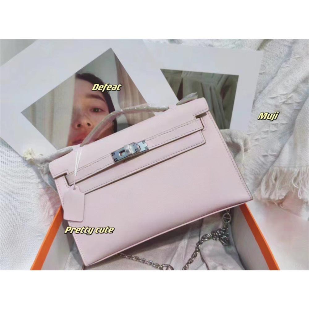 Generation swift erste Schicht Rindsleder Tasche Mini-Kupplungstasche Abendtasche 2023 Kette Umhängetasche