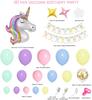 147Pcs Unicorn Birthday Balloons Arch Garland Kit Happy Birthday Banner for Girls Unicorn Birthday Party Decorations Baby Shower