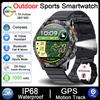 New 1000mAh Battery SmartWatch IP68 Waterproof Compass Bluetooth call 1.7"  HD Sports Flashlight Smart Watch For Men