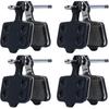 4 Pièces Plaquettes de Frein pour Vélo Électrique, Compatibles avec Lectric XP 3.0/4.0/Xpedition/Xpress | Plaquettes Frittées à Haute Friction pour un Freinage Puissant, Universelles Avant & Arrière