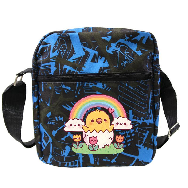 Cute Children's Casual Shoulder Bag Male and Female Students Portable Crossbody Bag Campus Trend