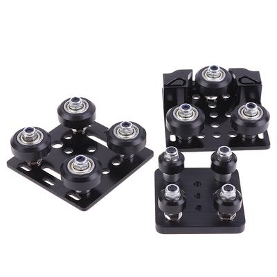 1Pcs 3D Printer Accessories Aluminum Profile Pulley V-Slot Mini Five Wheels