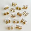 Dainty Thick Stud Earrings for Women Jewelry Irregular Geometric Flower Dangle Stud Earrings For Women Style Random Shipping