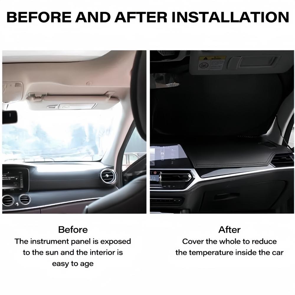 Car Window Sunshade Cover Sun Shade Windshield Visor Protector Windscreen Folding Auto UV Protection Curtain Styling Accessories