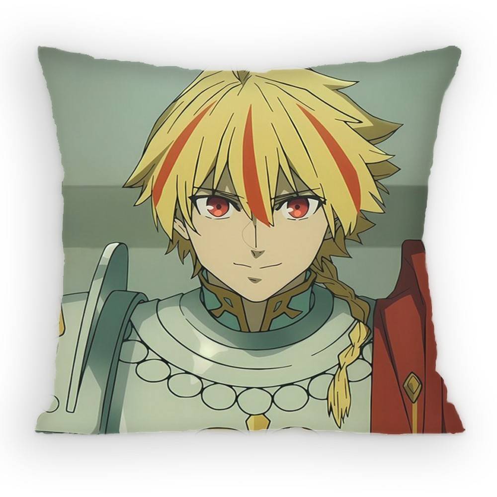 Richard I Saber Fate Strange Fake Pillow Case Anti-Dustmite Pillowcase Invisible Zipper Silky Sofa Cushion Cover For Bedroom