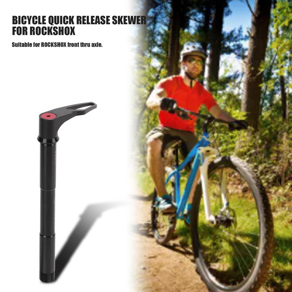 Thru Axle Quick Release Skewer Lightweight Aluminum Front Fork Skewer for