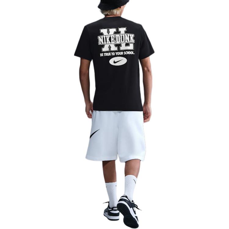 Nike Sportswear Soft Comfortable Casual Short Sleeve T-Shirt Men Tops Black HJ0773010