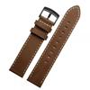 For Timex T49905 T49963 T49953 TW4B01900 Series Genuine Leather Strap Men's Frosted Cowhide Bracelet 20mm 22mm Black Brown
