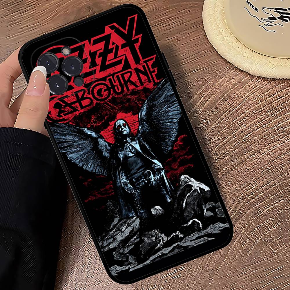 O-Ozzy Osbourne Band Phone Case For IPhone 16 17 Air 15 14 13 12 11 Pro Max 16E Plus Fundas