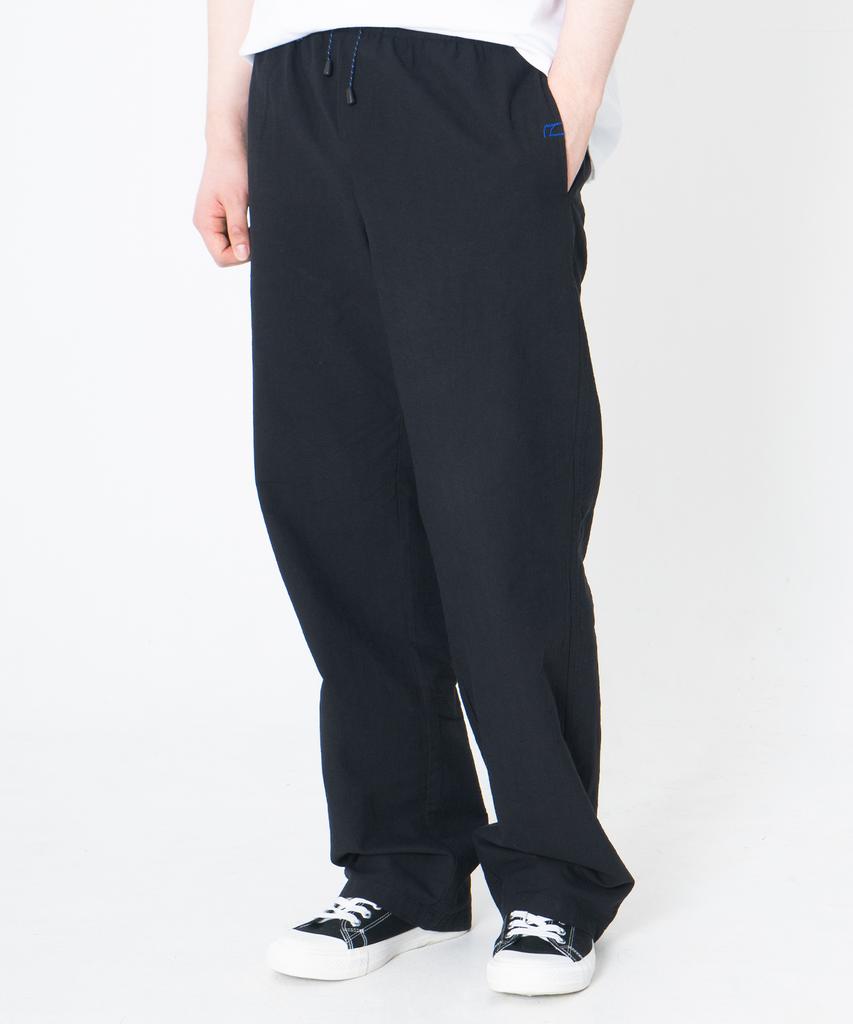 ODD DOT Odd Stitch Linen Pants_Black