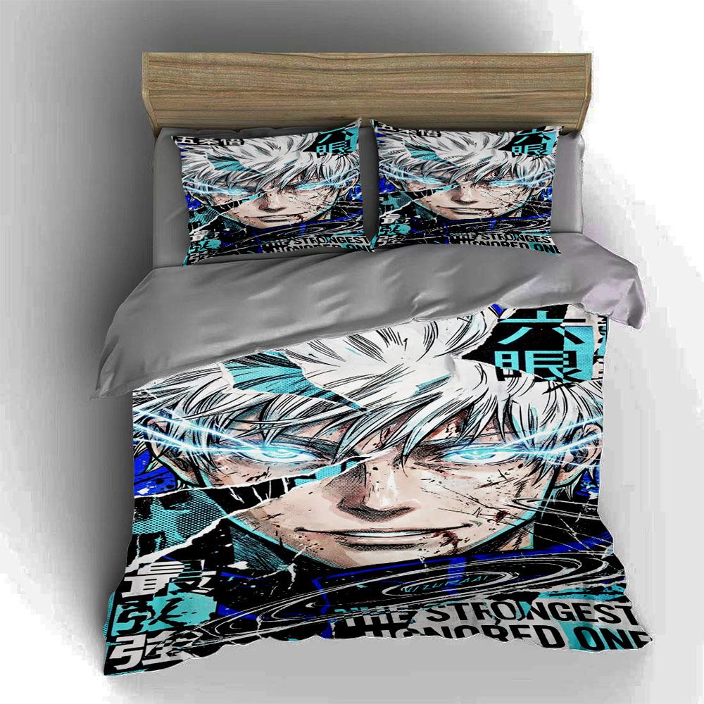 Anime Character Design. Bedding Duvet Cover Sets Duvet Covers Pillowcases Gifts (1 * Duvet Cover 2 * Pillowcases, Without Duvet Insert)