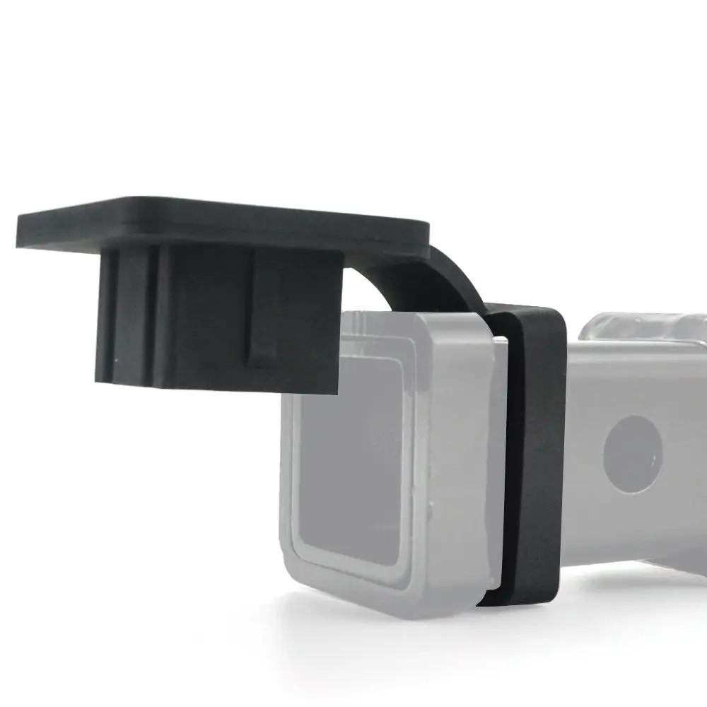 Universal 2 Inch Trailer Hitch Tube Cover Tow Hook Rubber Plug Cap Anti-dust RV CCar Auto Trailer Hitch Receiver Cap Dust Protecter