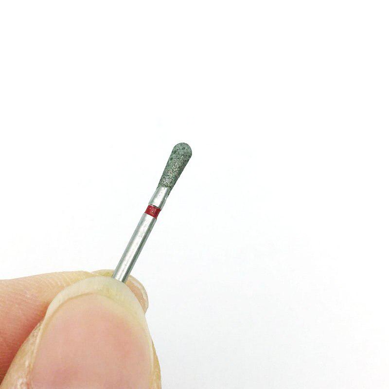 10PCS Dental Diamond Burs Drill Dia-burs Polishing Smoothing Whitening Product For High Speed Handpiece Medium FG 1.6M EX-21F